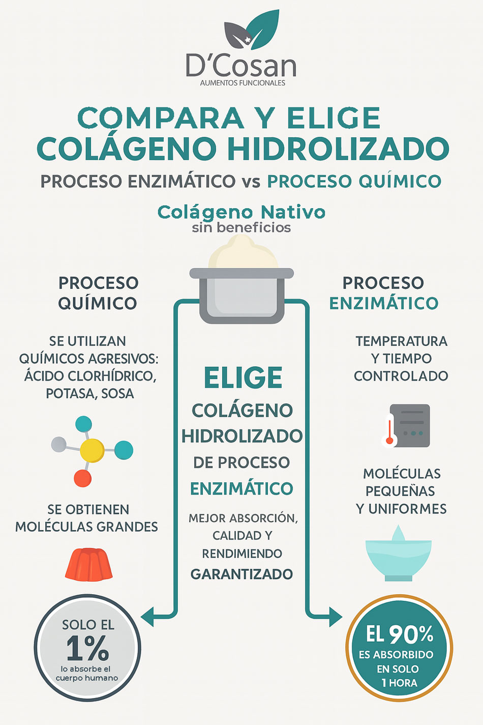 Proceso colageno hidrolizado